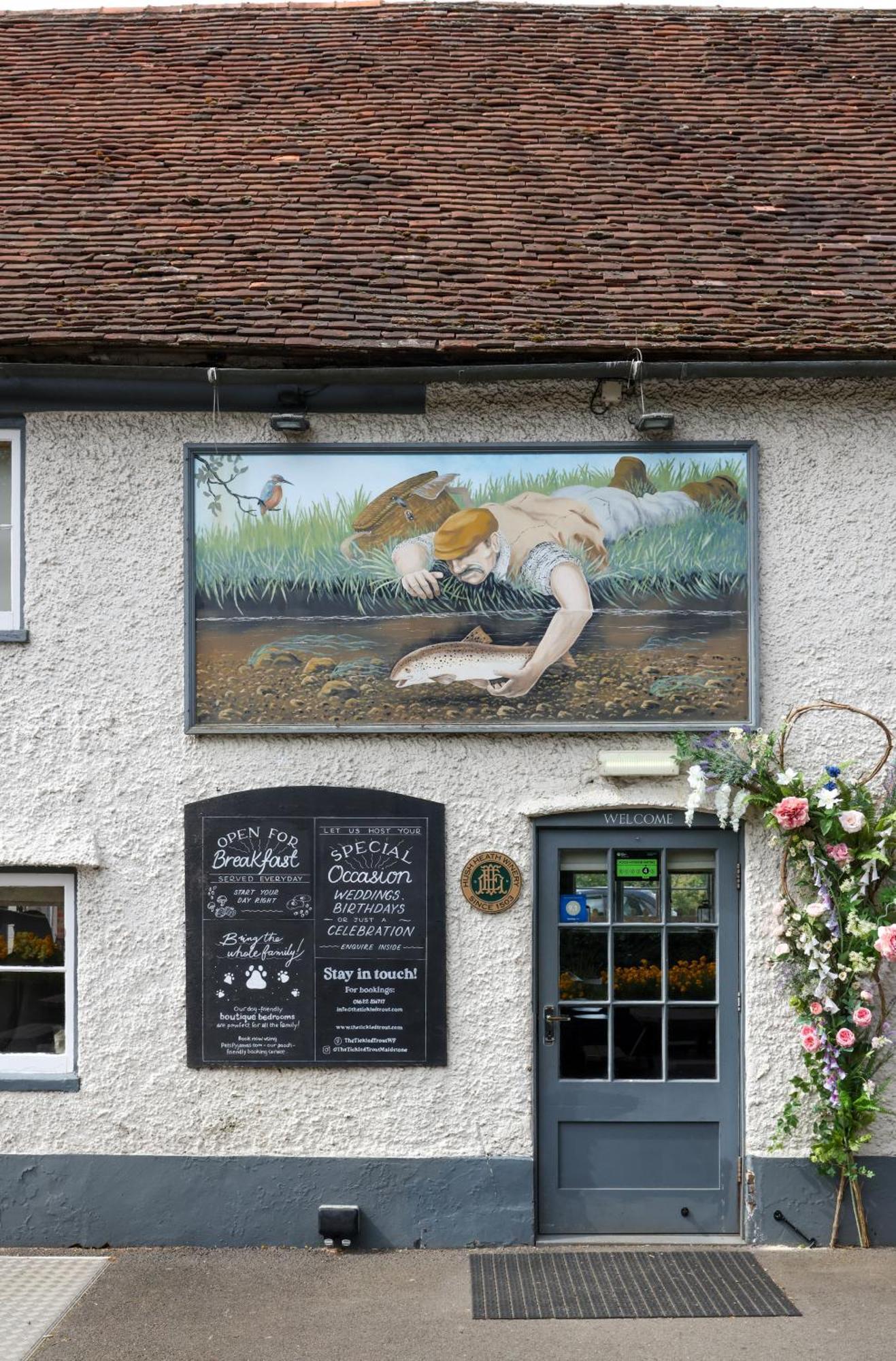 The Tickled Trout Hotell Maidstone Eksteriør bilde